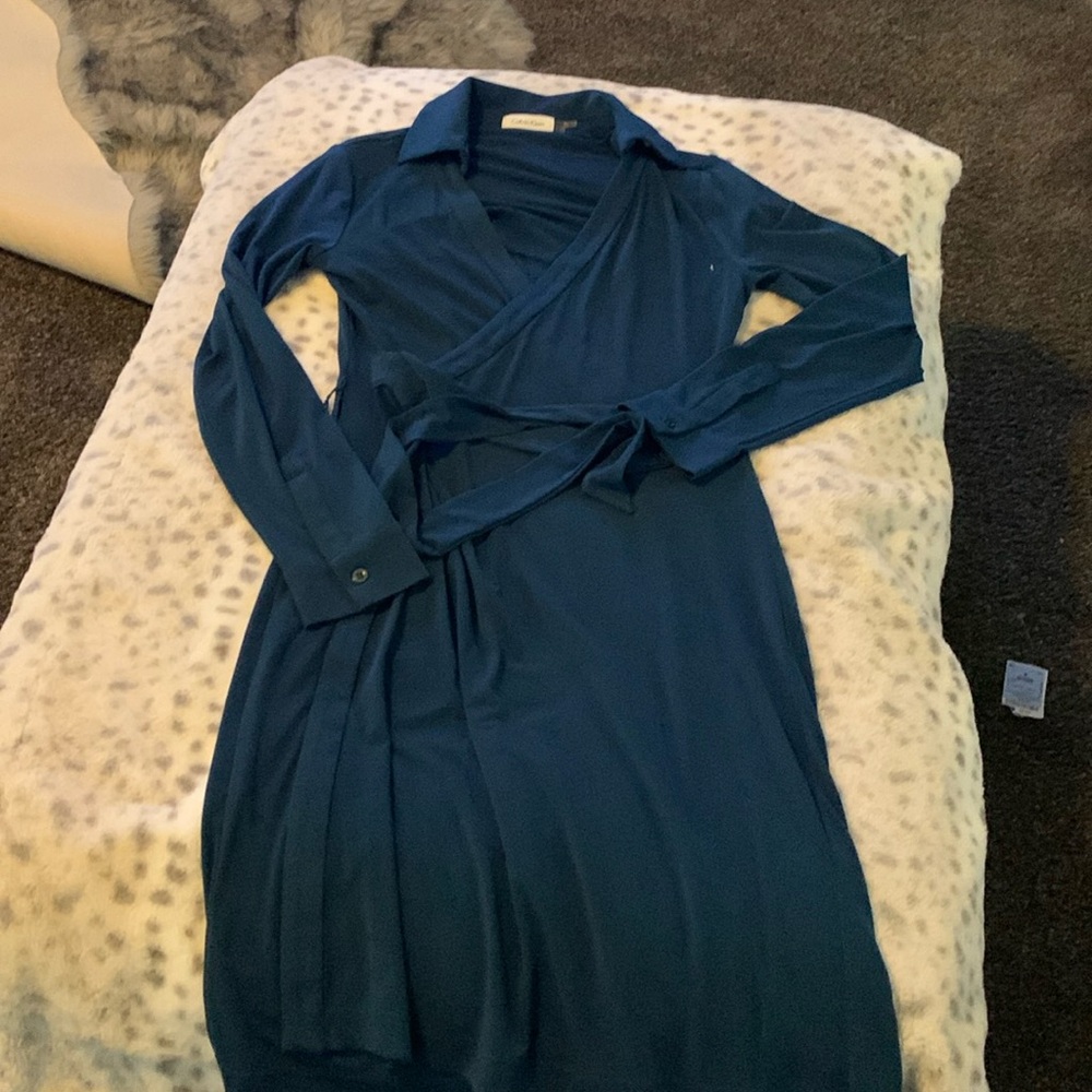 Calvin Klein wrap dress